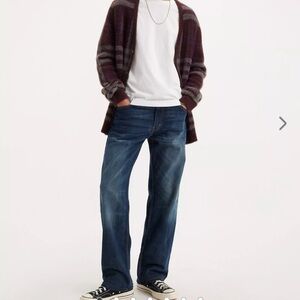 569 Levi’s Loose Straight Fit Men’s Jeans Color Crosstown Dark Wash 36/32